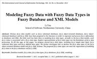 مدل سازی داده های فازی با انواع داده های فازی در پایگاه داده فازی و مدل های XML